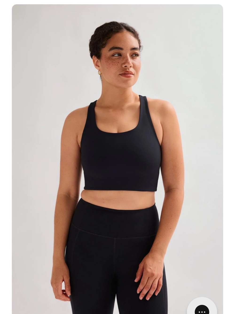 Girlfriend Collective Paloma Bra Black